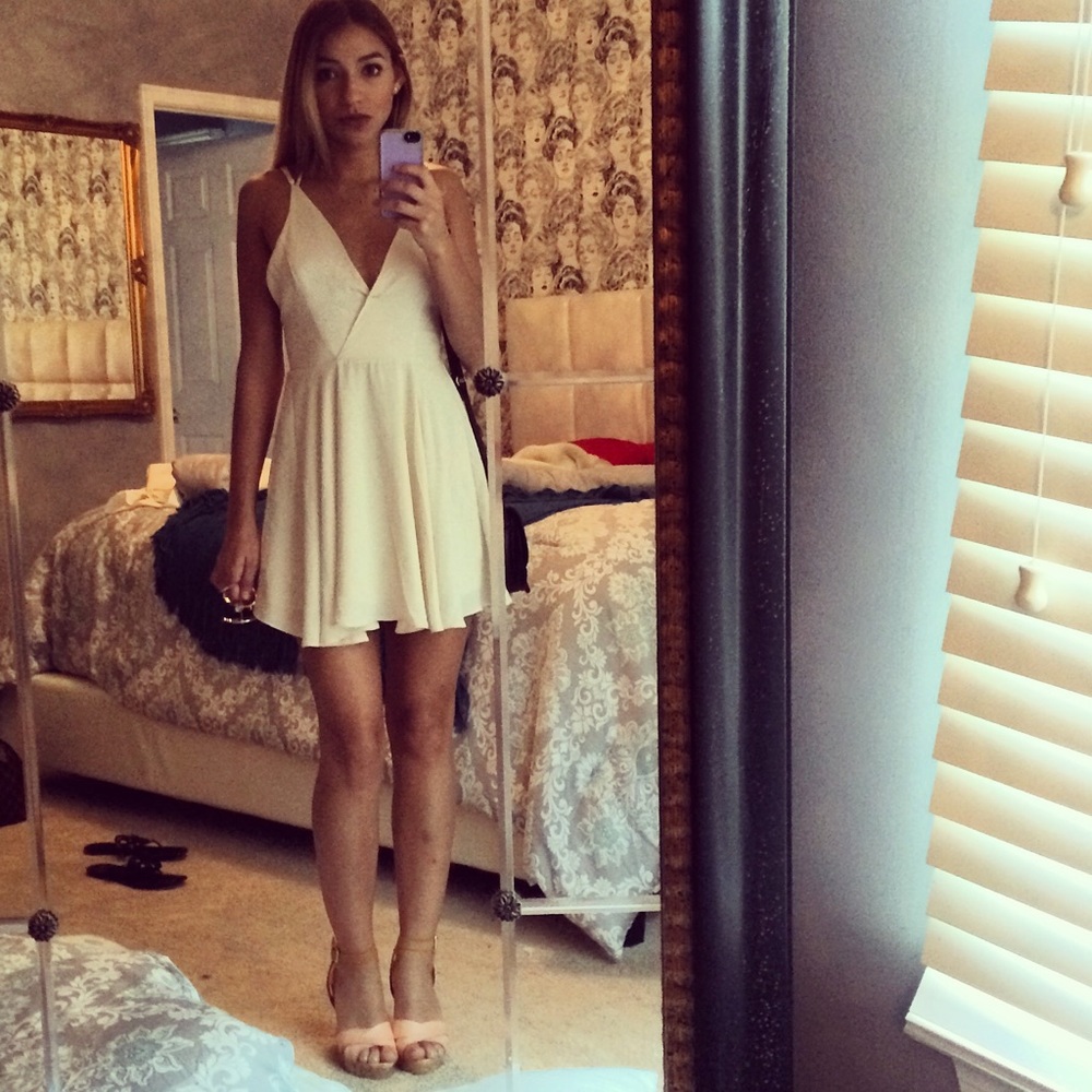 Urban Outfitter Ivory Dress